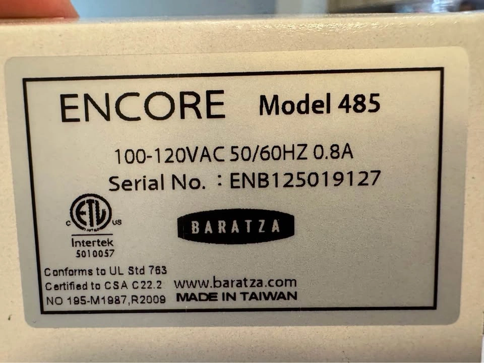 Baratza Encore Coffee Grinder - Black - photo 3