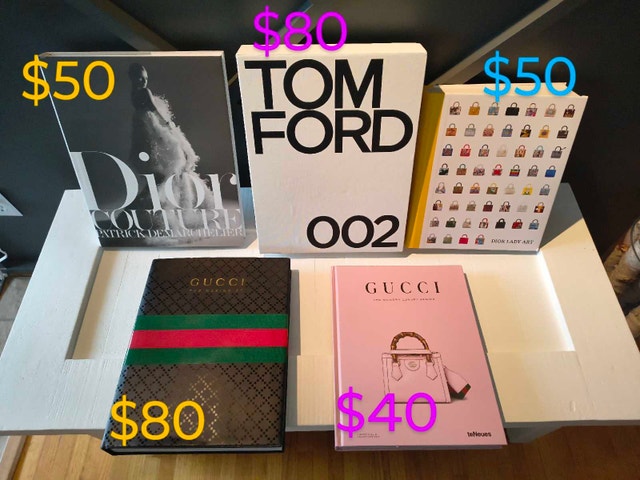 Luxury Fashion Coffee Table Book Collection