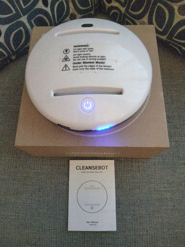 Cleansebot Worlds First Bacteria Killing Robot - photo 3