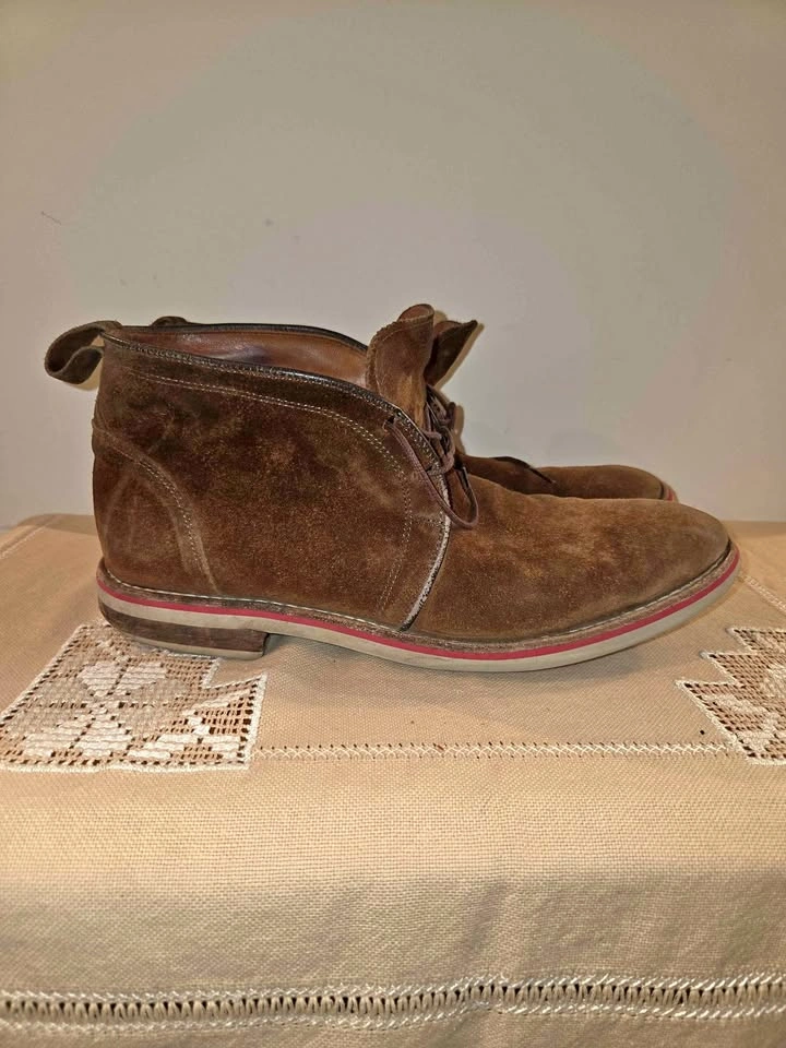 Allen Edmonds Chandler Suede Chukka Boot, Size 10.5D, XL Extrali