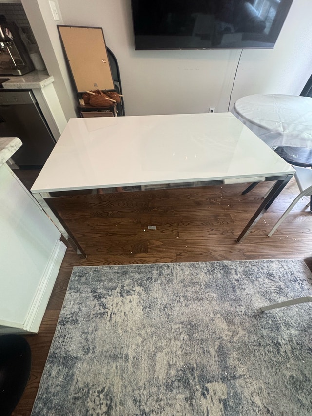 IKEA white Dining table - photo 3