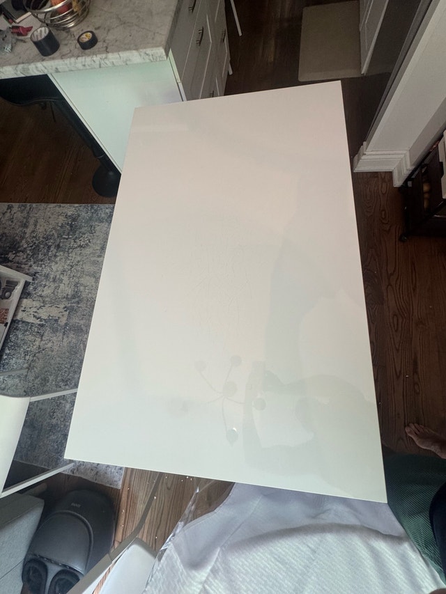 IKEA white Dining table - photo 5