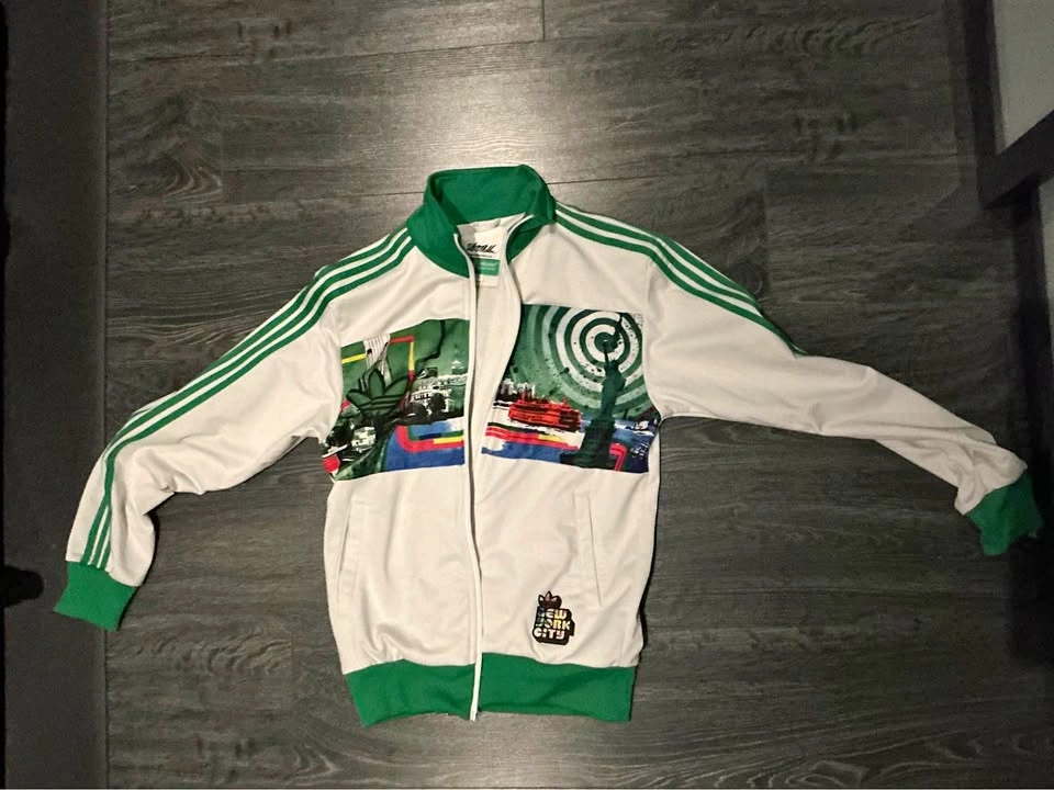 Adidas New York Zip Up Jacket