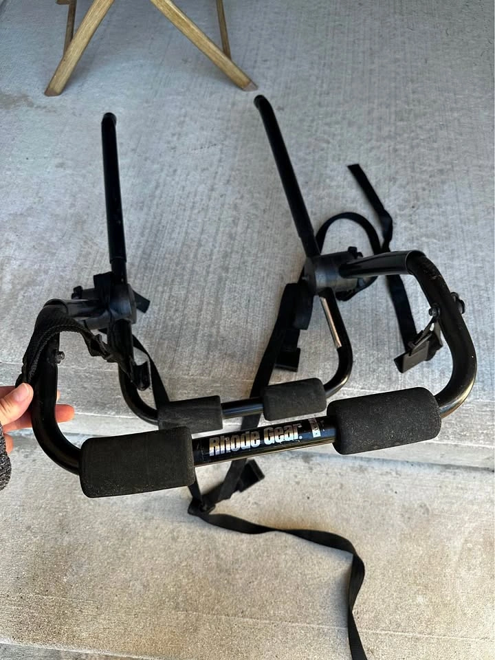 Rhode Gear Bike Rack - Fits 3 Bikes, Trunk/Tailgate Mount