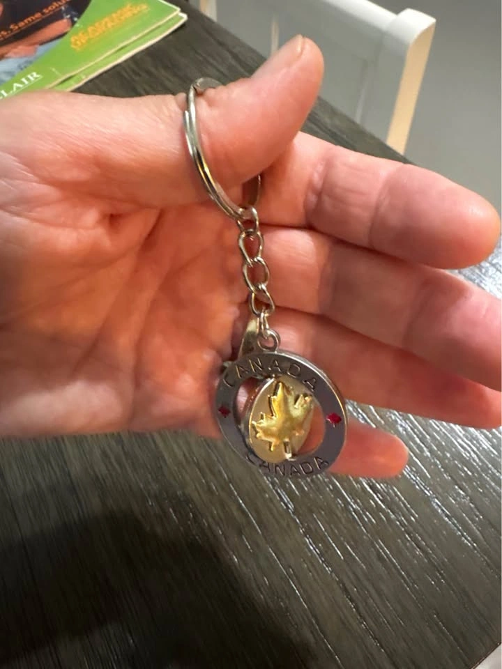 Canada Duck and Maple Leaf Keychains Set - photo 2