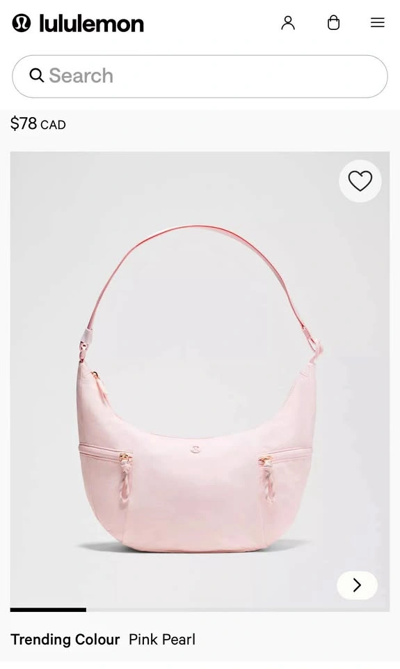 Lululemon Sling Bag 6L Pink