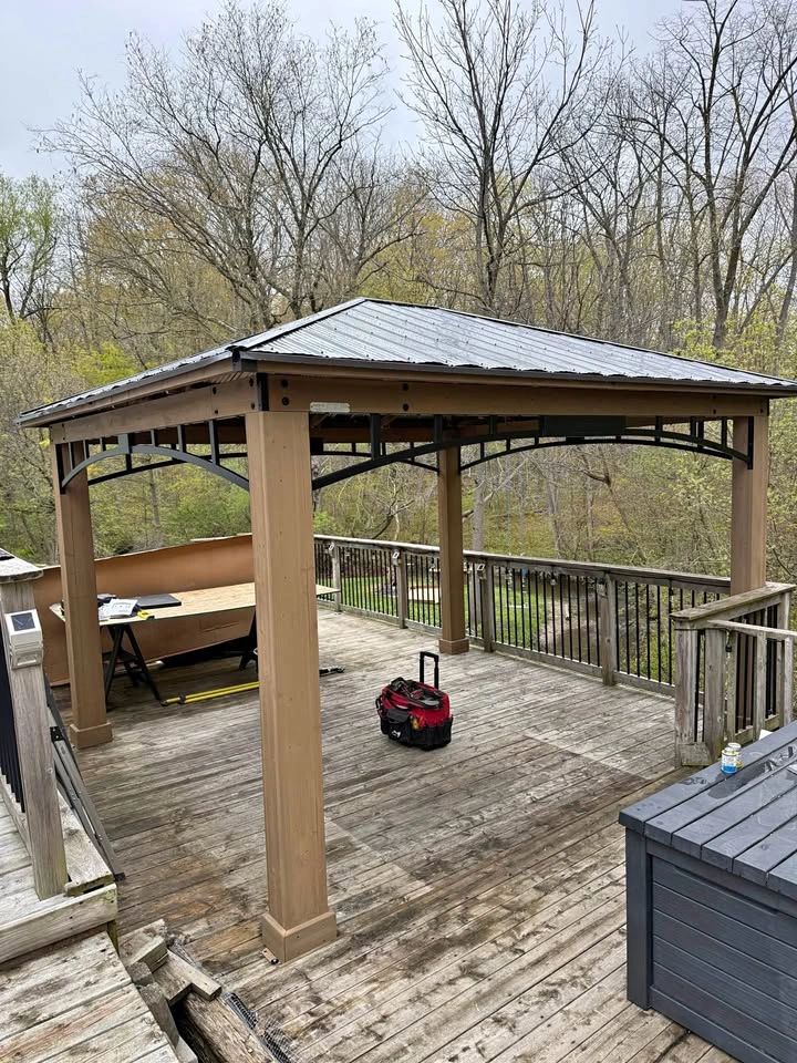 Gazebo 12 ft. x 14 ft. with Aluminum Roof - Installation Availab