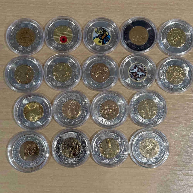 Canadian Two Dollar Toonie Collection