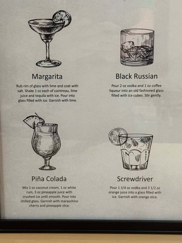 Classic Cocktails Framed Poster - photo 5