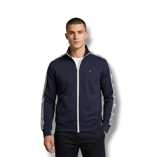 Tommy Hilfiger Denim navy blue track jacket Size Large
