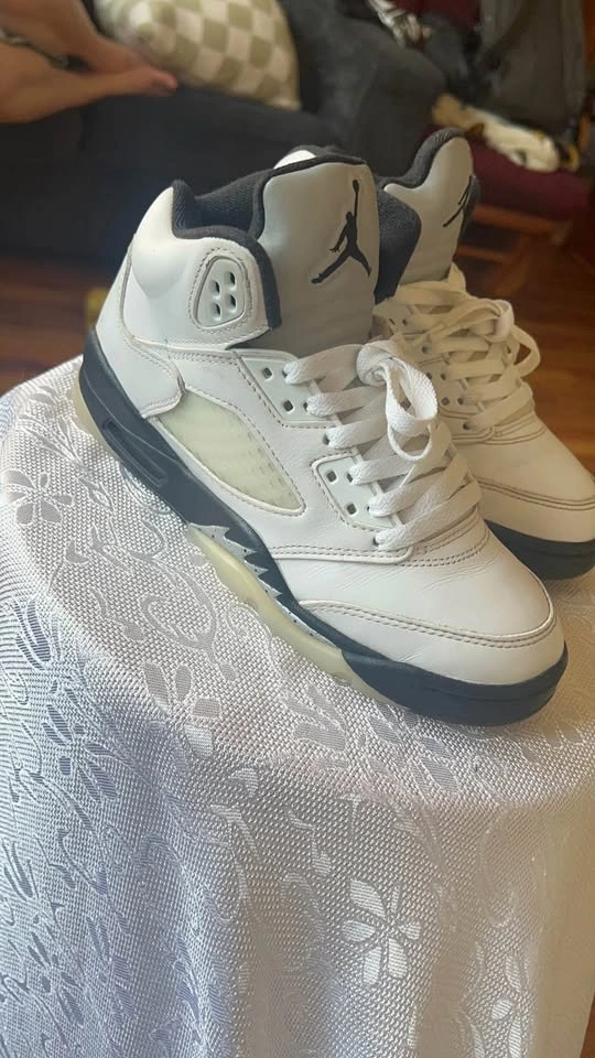 Youth 5Y Air Jordan 5 Retro GS “Oreo” - photo 5