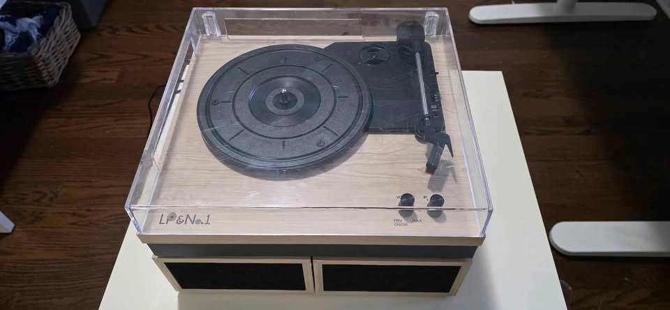LP&No.1 Bluetooth Record Player with Matching Speakers - photo 3