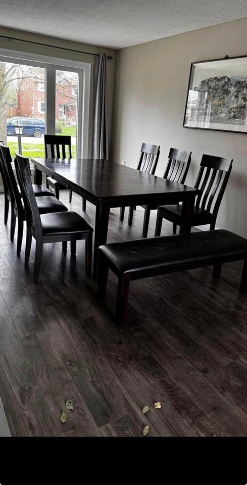 Dining table and chairs - photo 2
