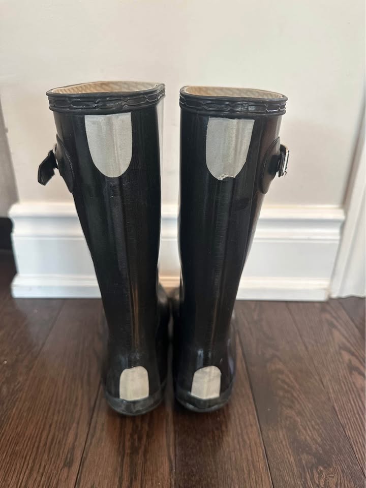 Kids Hunter Gloss Rain Boots - EUC - photo 4