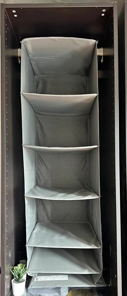 SKUBB Organizer with 6 compartments (dark gray)