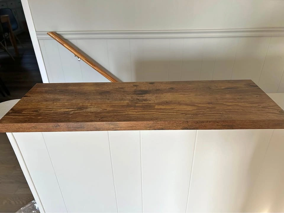 Rustic Brown 30” Floating Wall Shelf