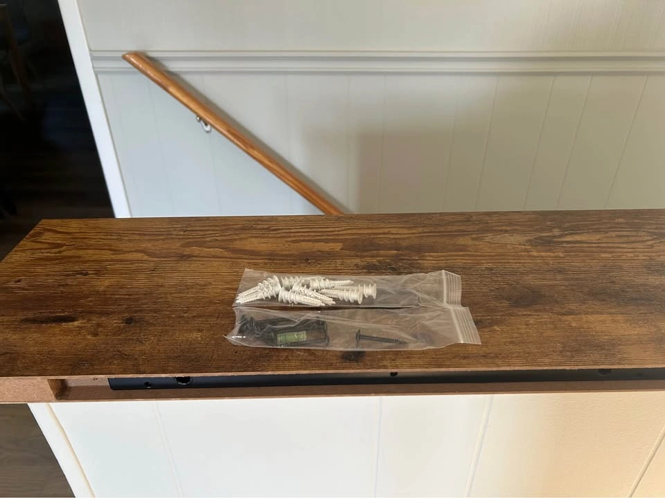 Rustic Brown 30” Floating Wall Shelf - photo 3