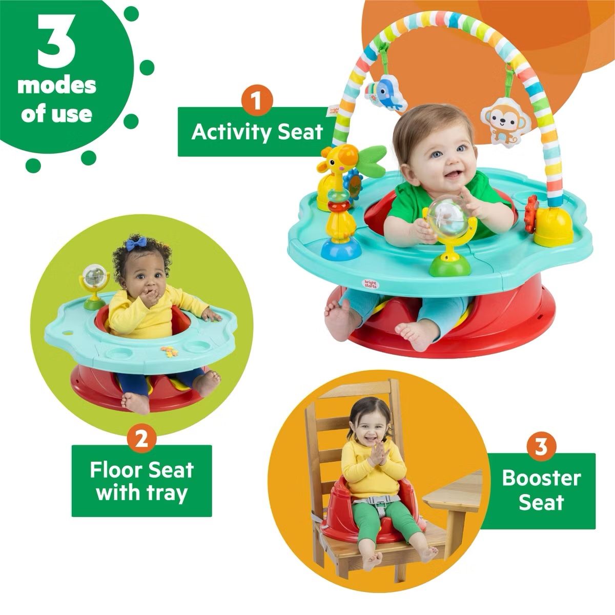 Bright Starts 3-in-1 SuperSeat - photo 5