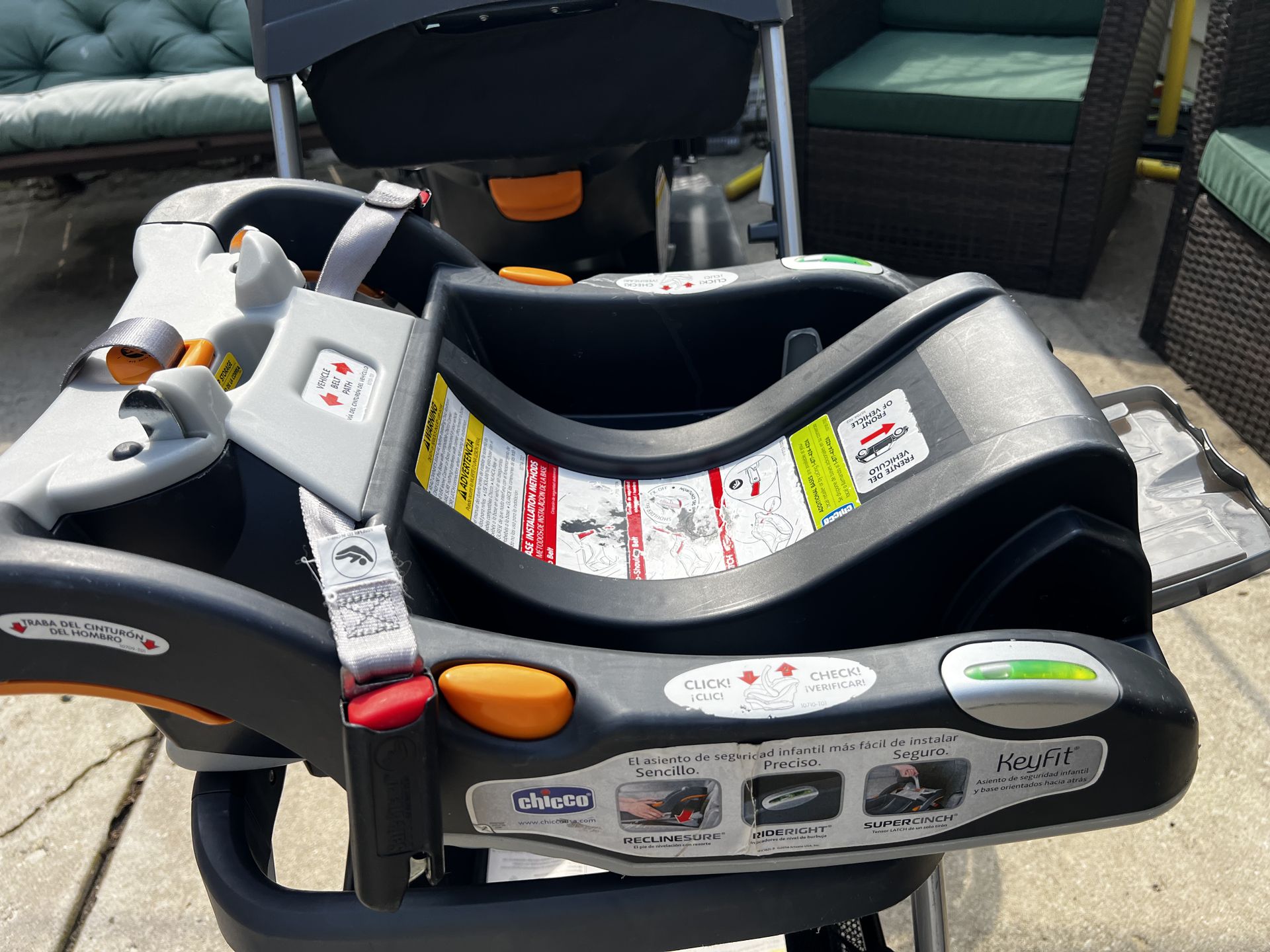 Chicco KeyFit Infant Car Seat Base - photo 3