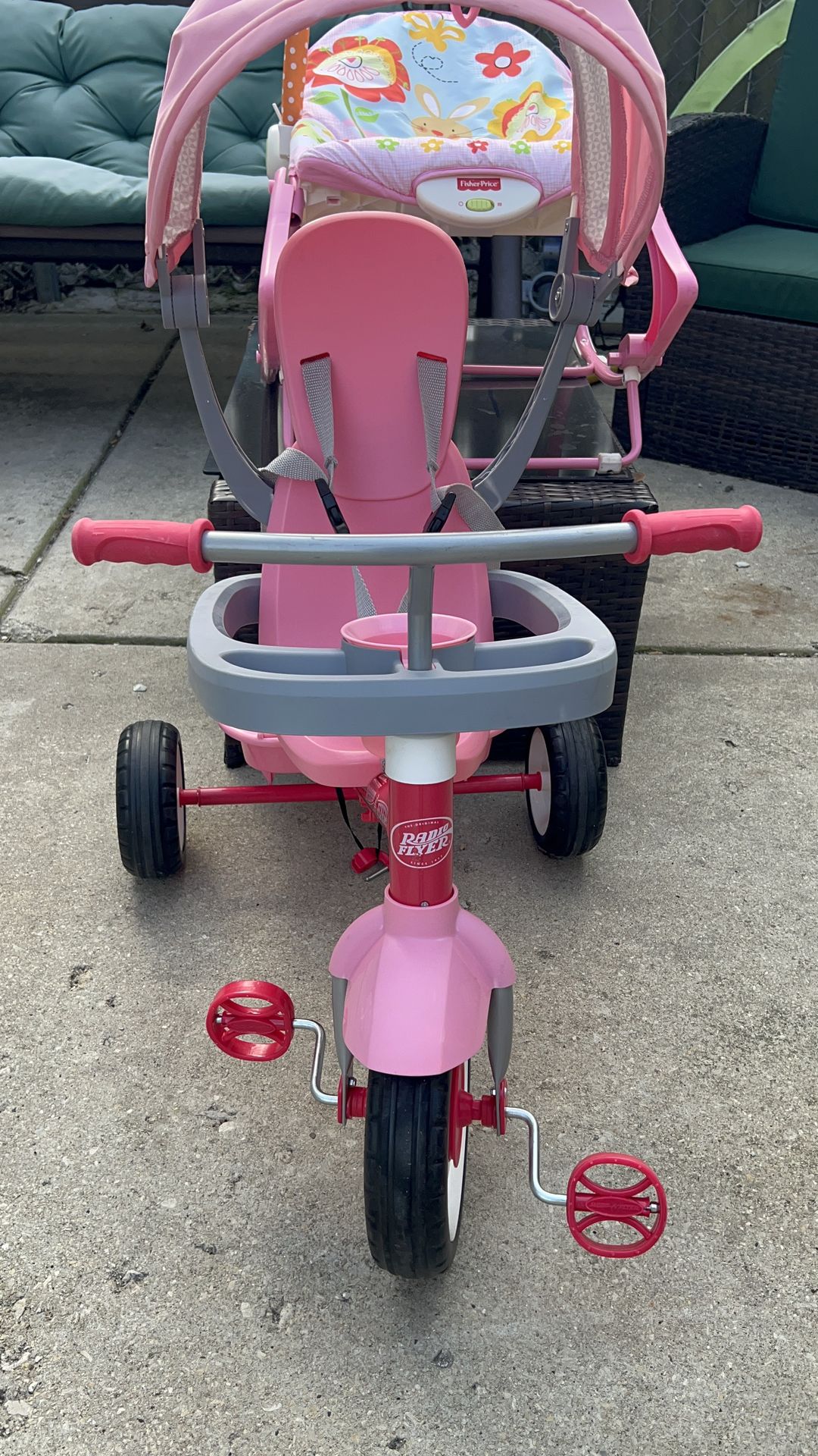 Radio Flyer Pink Tricycle, Ages 1-4 - photo 3