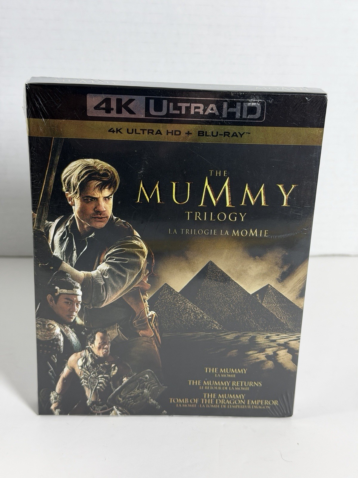 The Mummy Trilogy 4K UHD Blu-ray NEW