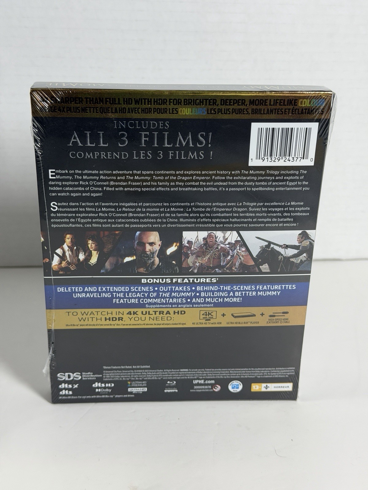 The Mummy Trilogy 4K UHD Blu-ray NEW - photo 2