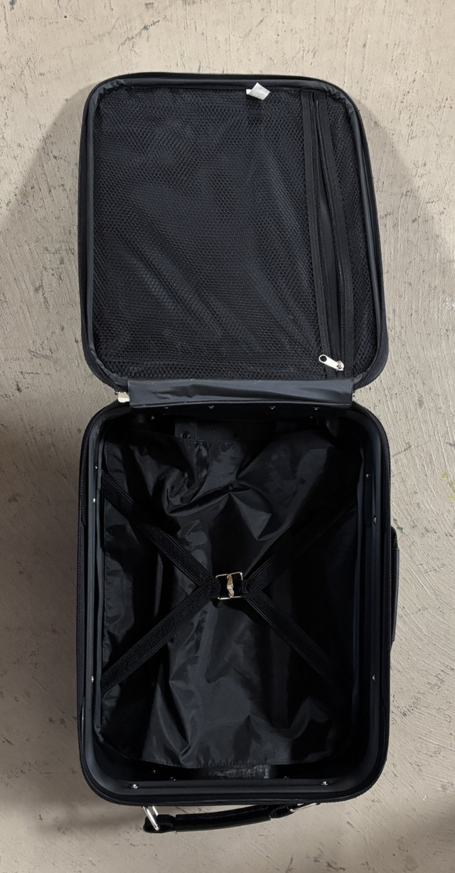 Extra Small Carry On Suitcase Black - photo 2