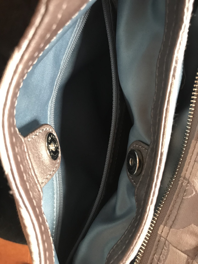 Coach Beige Gold Handbag Hobo Purse - photo 5