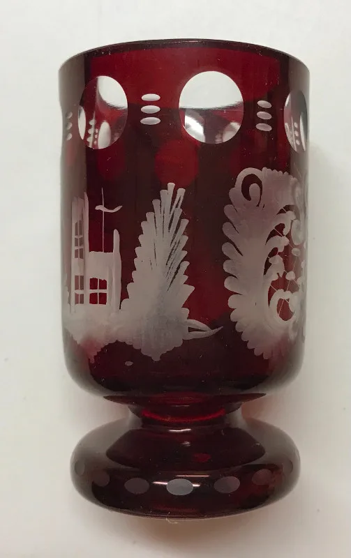 Royal Bohemia Shot Liqueur Glass antique thumbnail