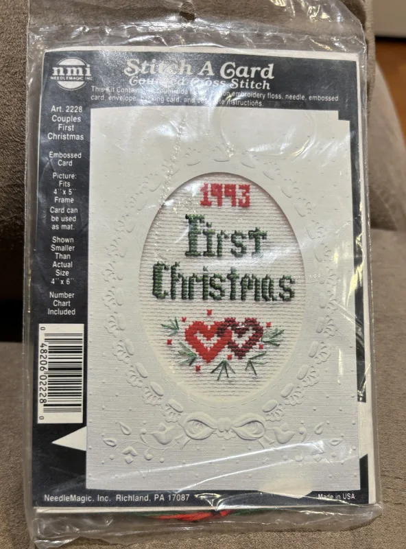 NMI Stitch-A-Card Counted Cross Stitch Kit thumbnail