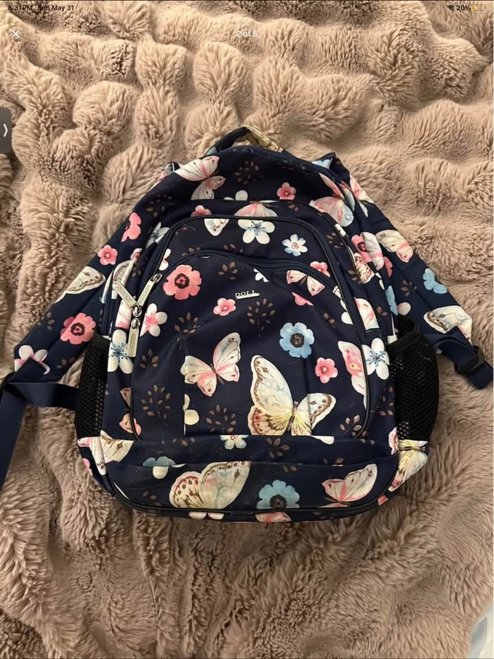 Girl's Backpack with 4 Large Compartments - photo 2