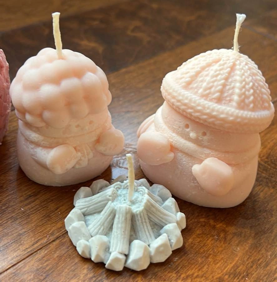 Handmade Soy Wax Colored Candles (6-pieces) - photo 5