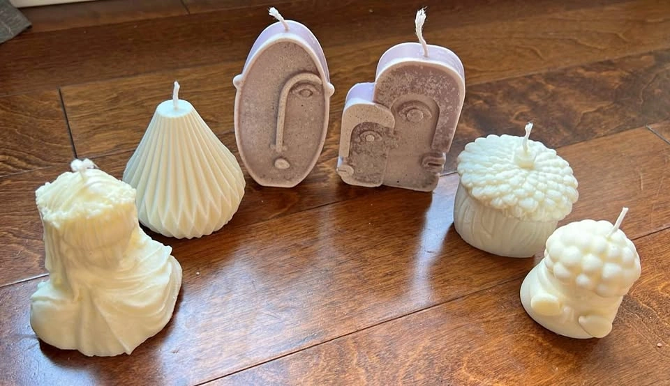 Handmade Soy Wax Candle Sets (6-Piece)
