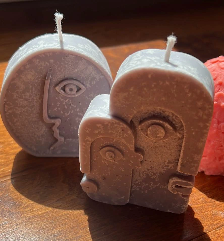 Handmade Soy Wax Candle Sets (Set of 3 / Total 6 Pieces) - photo 3