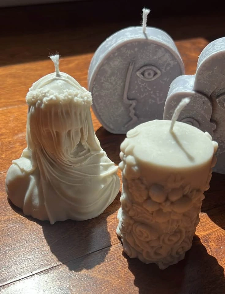 Handmade Soy Wax Candle Sets (Set of 3 / Total 6 Pieces) - photo 4