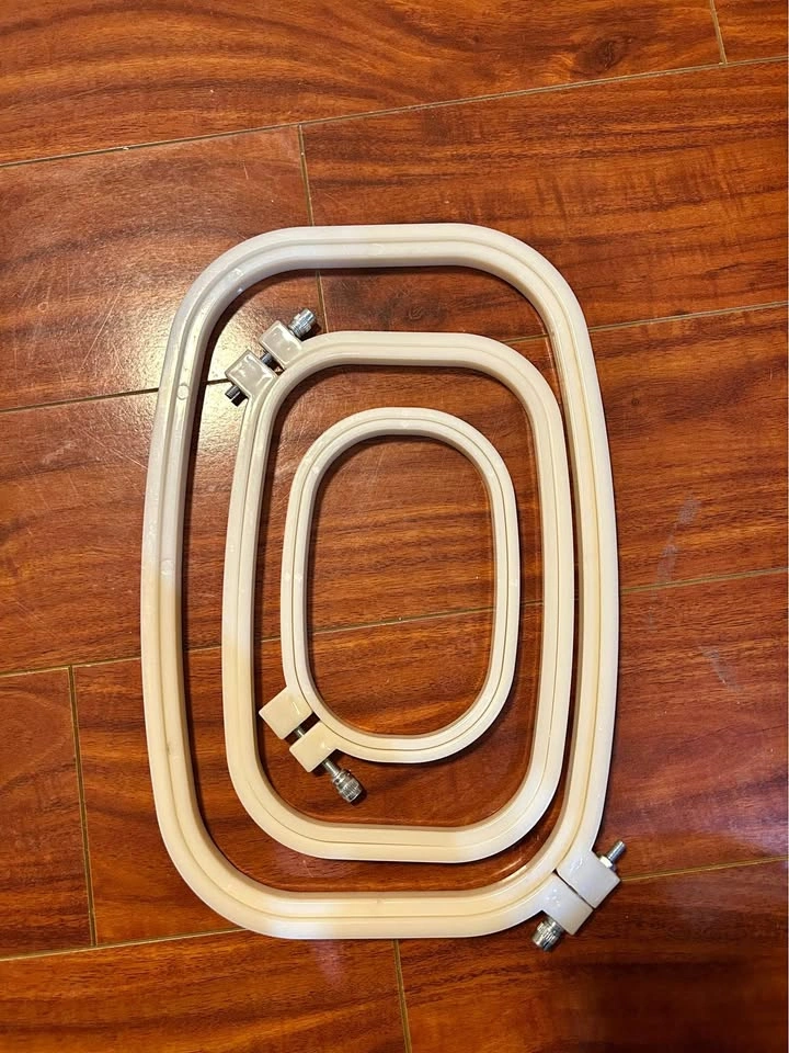 3-Piece Embroidery Hoops Set for Sewing and Crafting