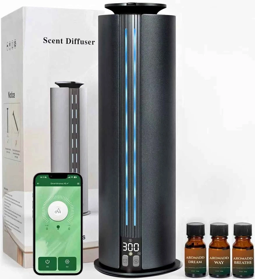 Aromadd 2026 Portable Waterless Diffuser (Titanium Gray)