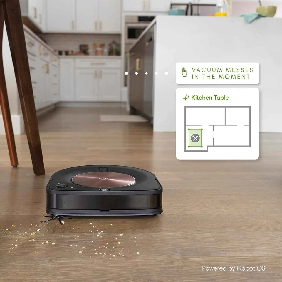 iRobot Roomba s9+ Self-Emptying Robot Vacuum (Black) - photo 2