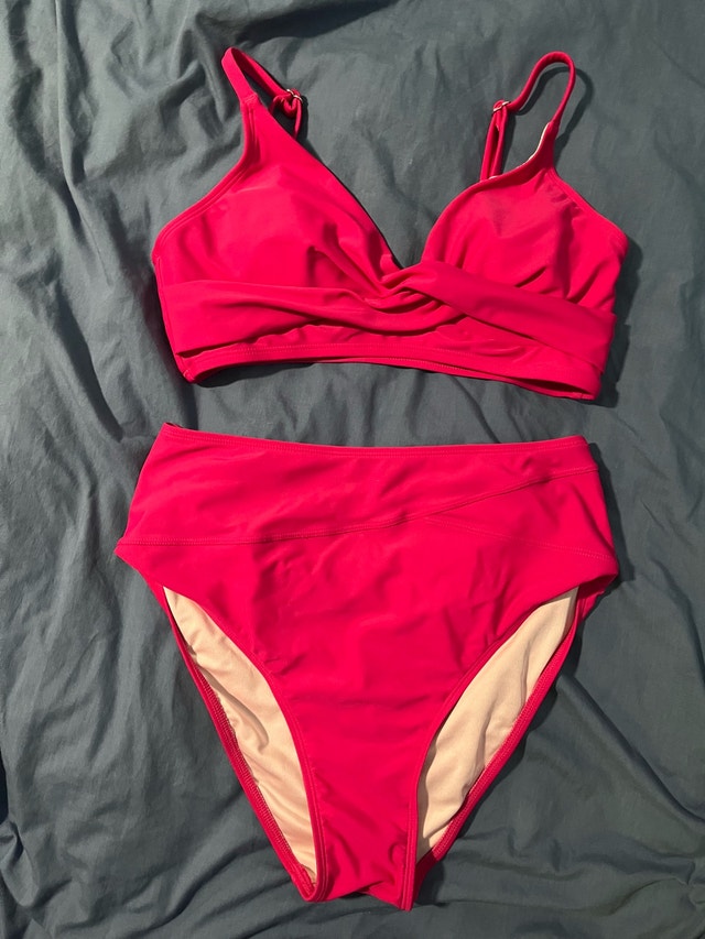 Cute Pink Swimsuit (Worn Once) Size S