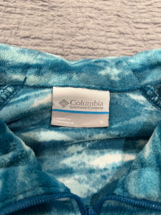 Columbia Size S fleece quarter zip pullover - photo 2