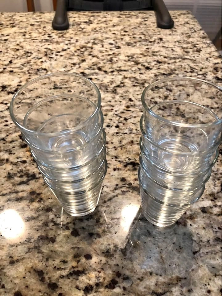 20 small glasses