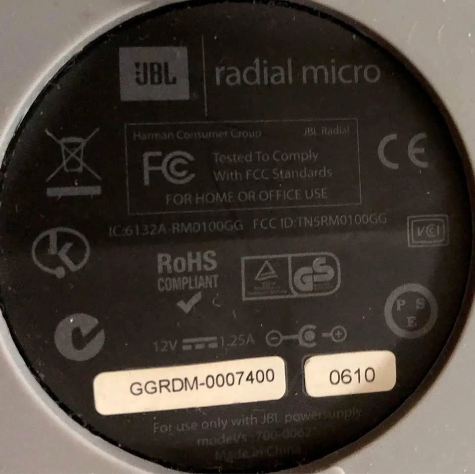 JBL Radial micro Speaker for IPOD - photo 3