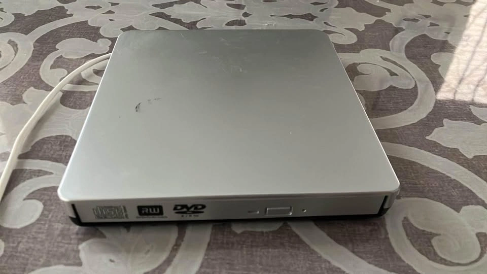 External DVD Drive USB 2.0 Ultra Slim Portable - photo 2