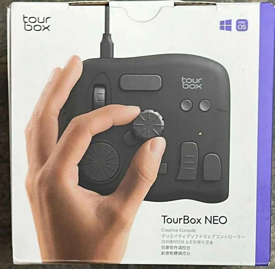TourBox Elite Bluetooth Creative Controller (Black) - photo 2