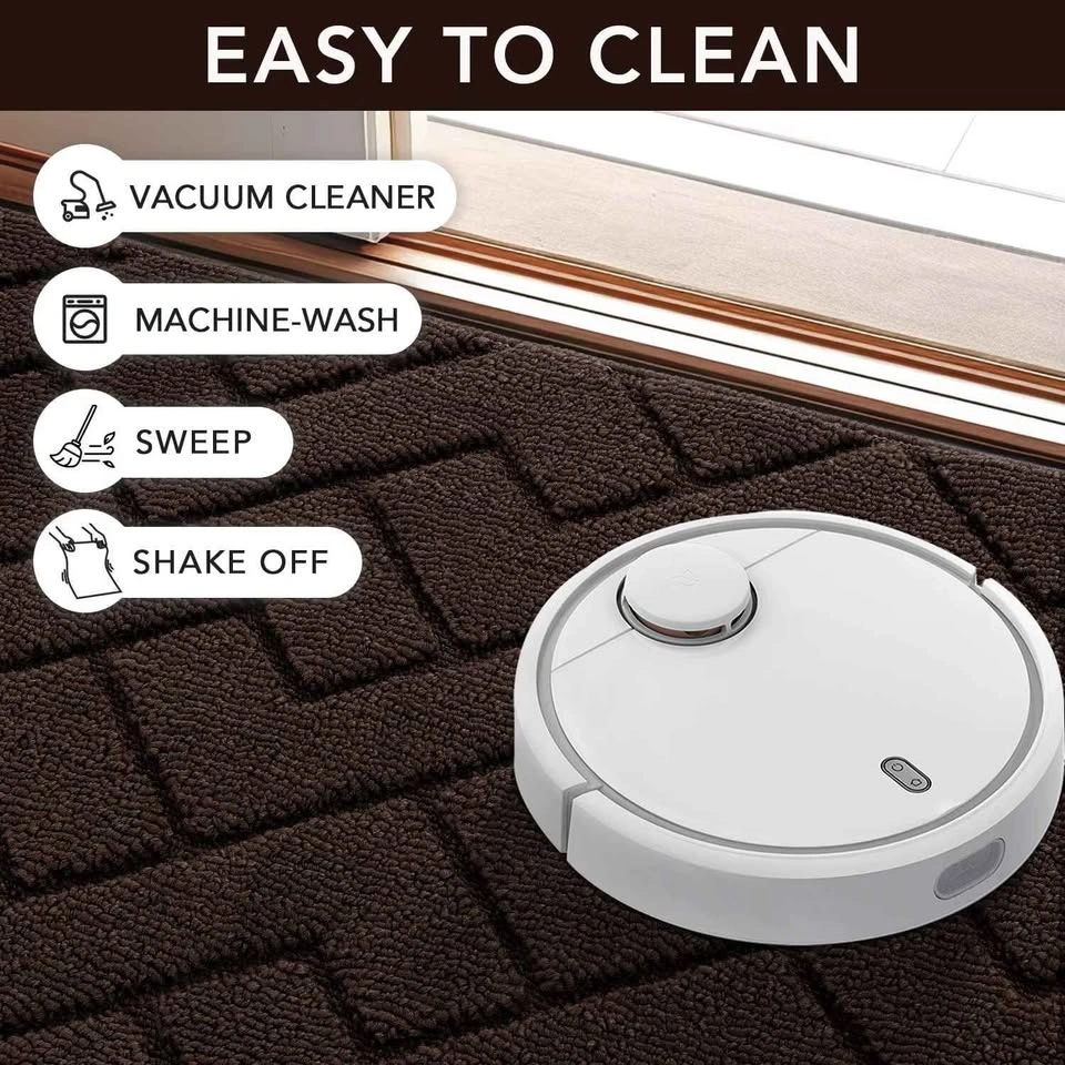 hicorfe Indoor Door Mat (32"x48", Coffee) - photo 3