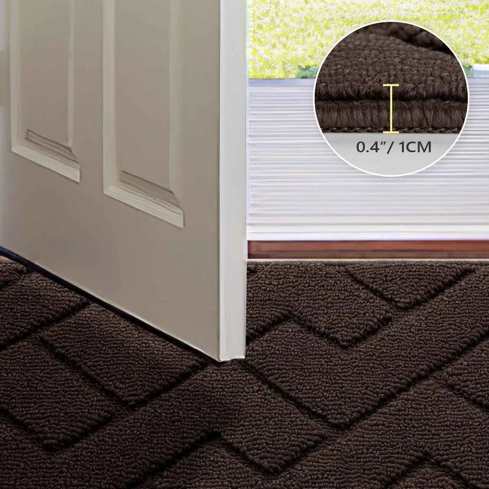 hicorfe Indoor Door Mat (32"x48", Coffee) - photo 5