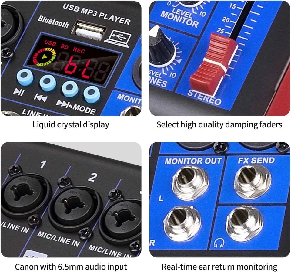 Debra Audio Pro 4-Channel Mixer (SI-4UX) - photo 4