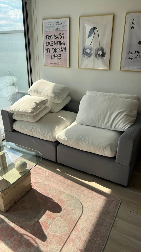 Cloud Couch Love Seat - photo 4