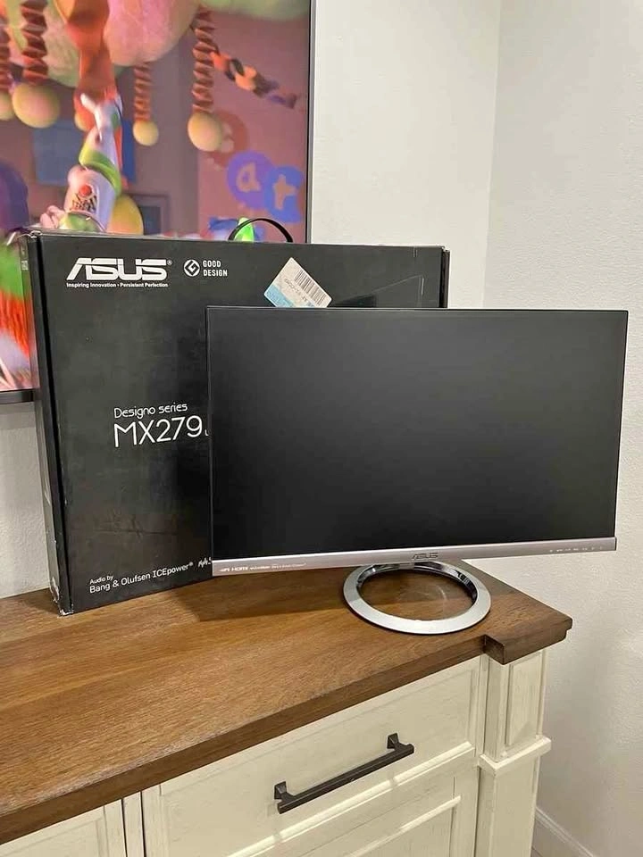 ASUS Designo MX279 Frameless Monitor