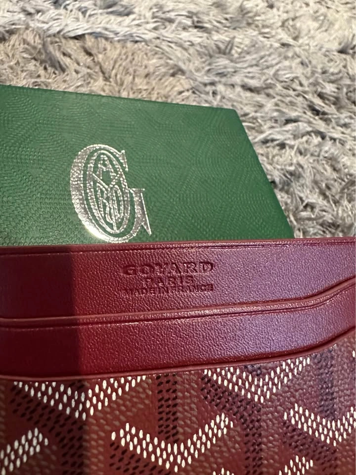 Red Goyard Wallet - photo 5